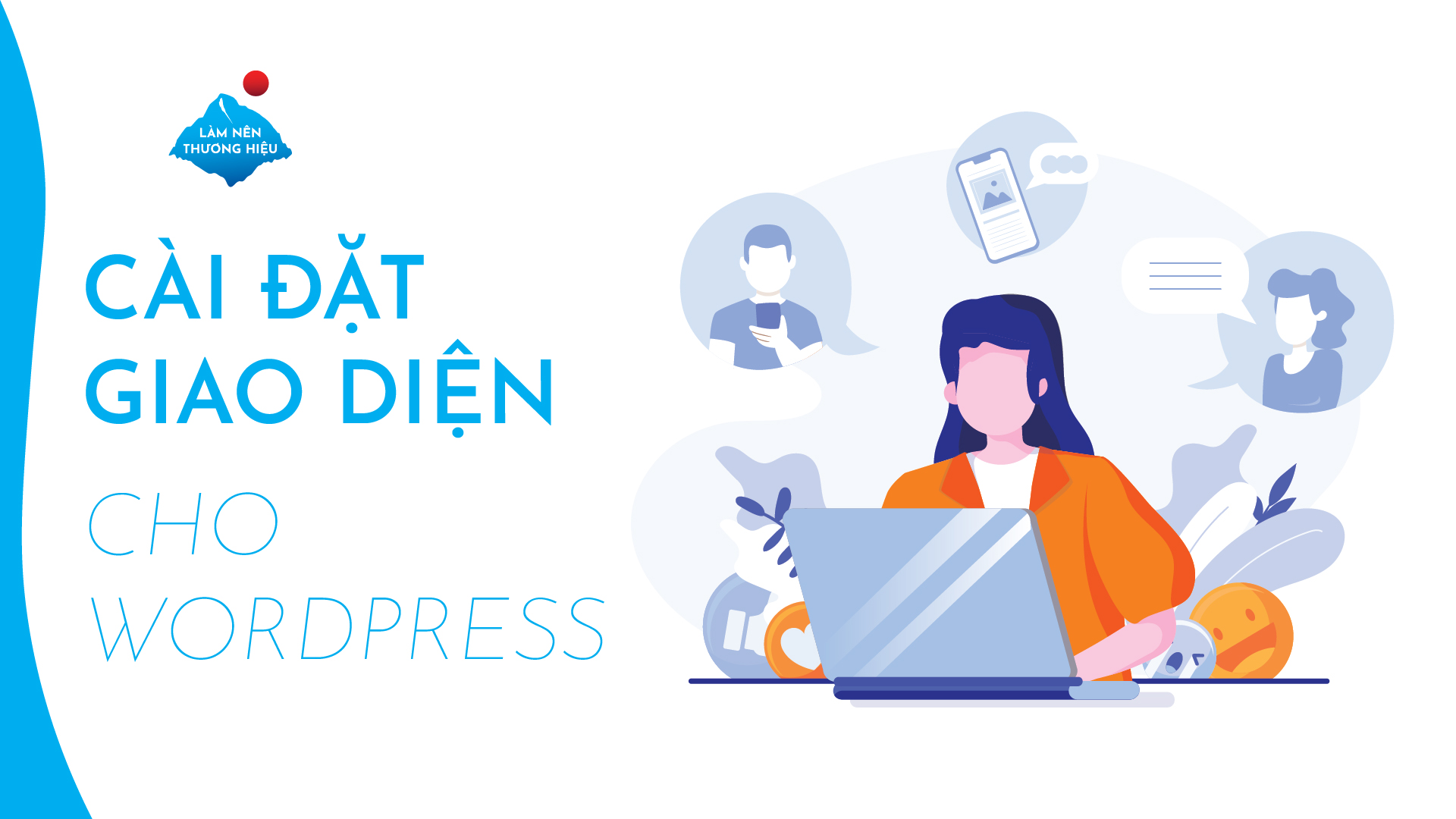 Cài đặt giao diện cho wordpress 01