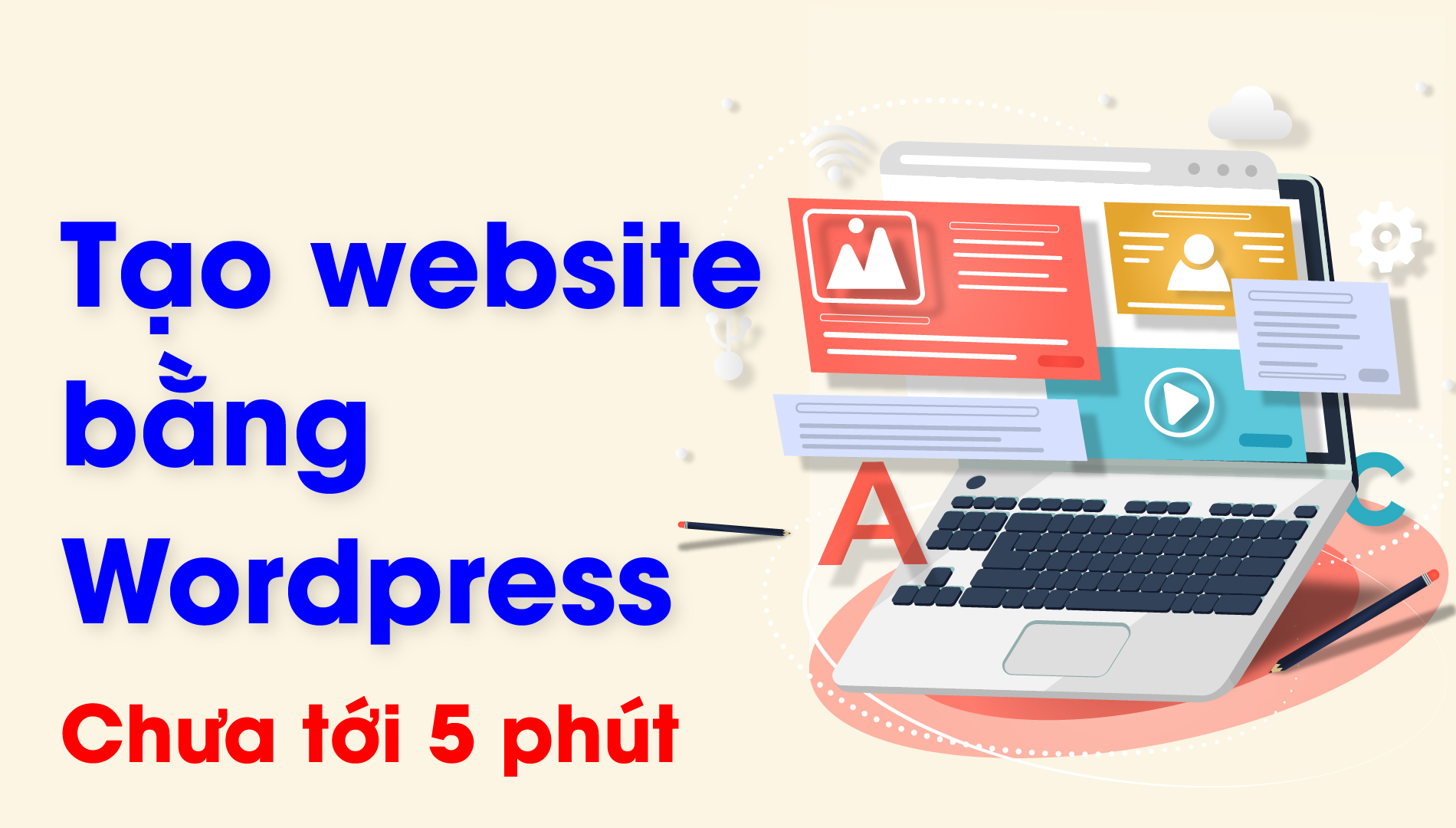 Tạo website bằng wordpress 01