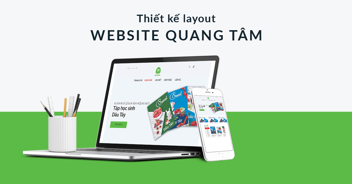 thiet ke layout website quang tam