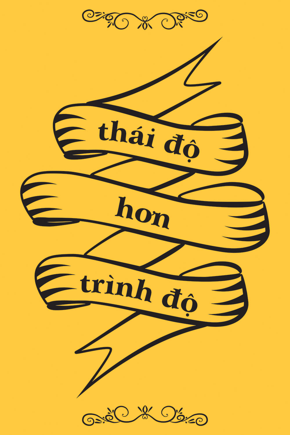 Thái độ hơn trình độ